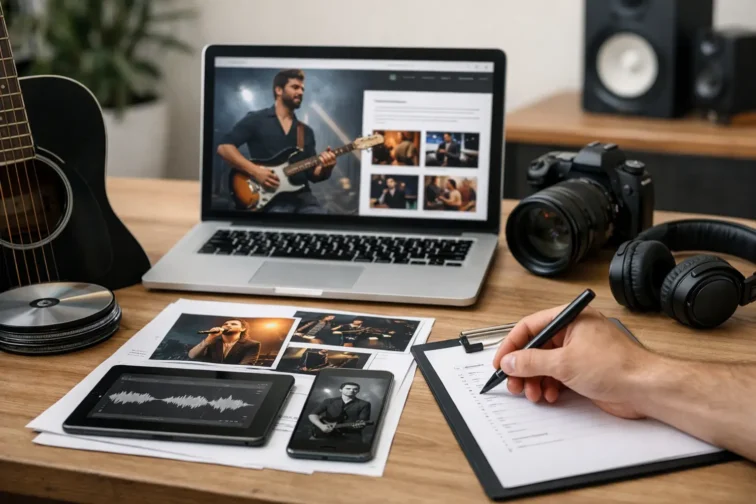 How to Prepare an EPK for Musicians That Gets Booked